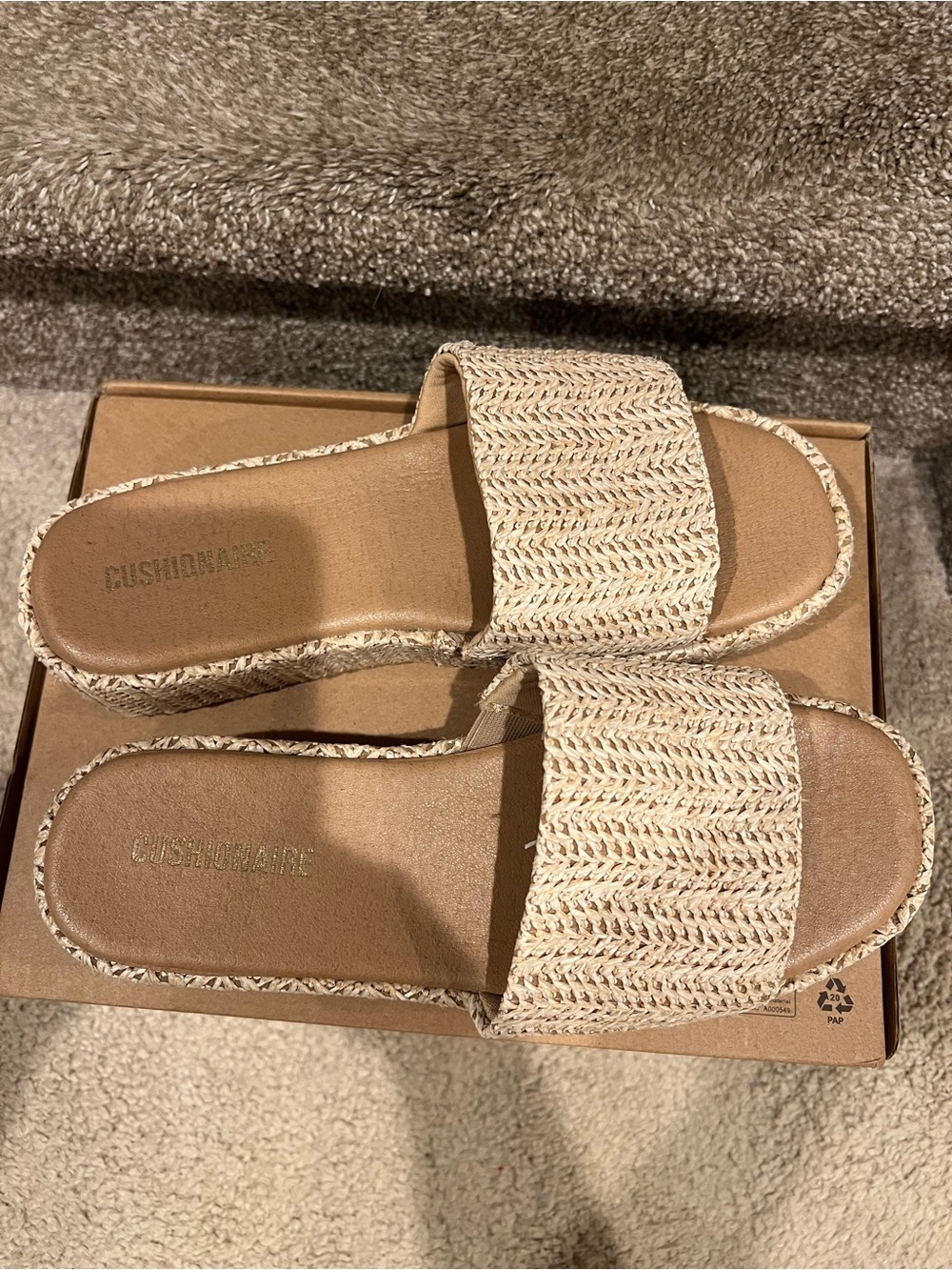 Cushionaire Platform Sandals